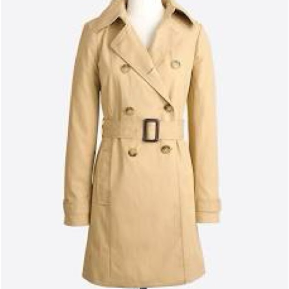 J. Crew Factory Beige Trench Coat